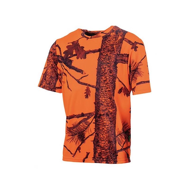 Somlys Orange Camouflage T-Shirt
